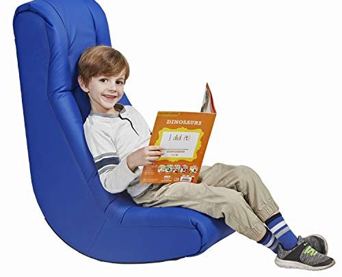 Soft Floor Rocker – Cushioned Ground Chair for Kids Teens and Adults – Great for Reading, Gaming, Meditating, TV –