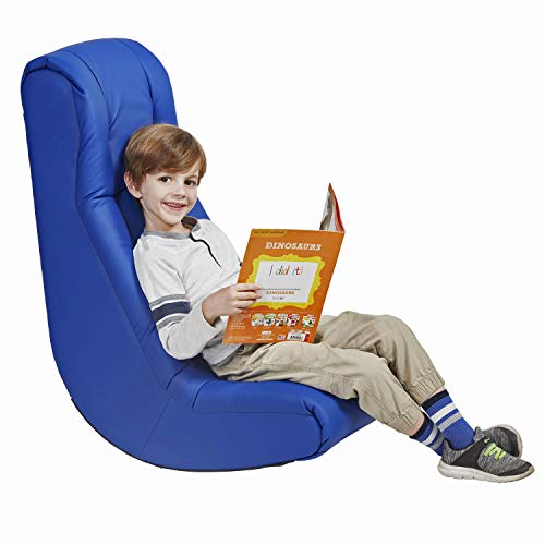 Soft Floor Rocker – Cushioned Ground Chair for Kids Teens and Adults – Great for Reading, Gaming, Meditating, TV –