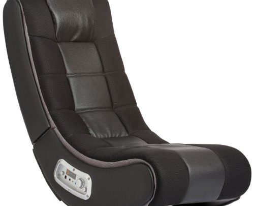 X Rocker V Rocker SE Black Foam Floor Video Gaming Chair for Adult, Teen, and Kid Gamers -2.1 High Tech Audio and Wireless Capacity –