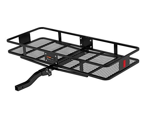 CURT 18153 500 lbs. Capacity Basket Trailer Hitch Cargo Carrier, Fits 2-Inch Receiver