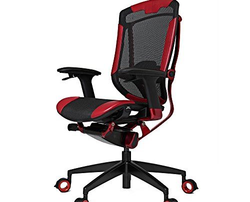 VERTAGEAR Slick Professional Computer Gamer Ergonomic Chair for Office Executive, Triigger 350 Special Edition BIFMA Cert, Red Black