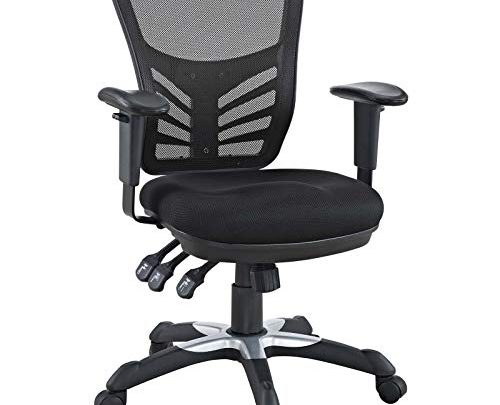 Modway Articulate Ergonomic Mesh Office Chair in Black
