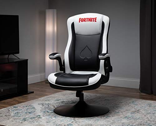Fortnite HIGH STAKES-R Racing Style Gaming Rocker Chair, RESPAWN by OFM Rocking Gaming Chair (HIGH-STAKES-03)