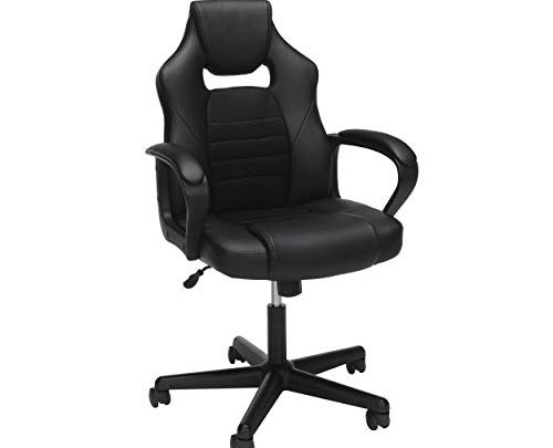 OFM Essentials Collection Racing Style Gaming Chair, in Black