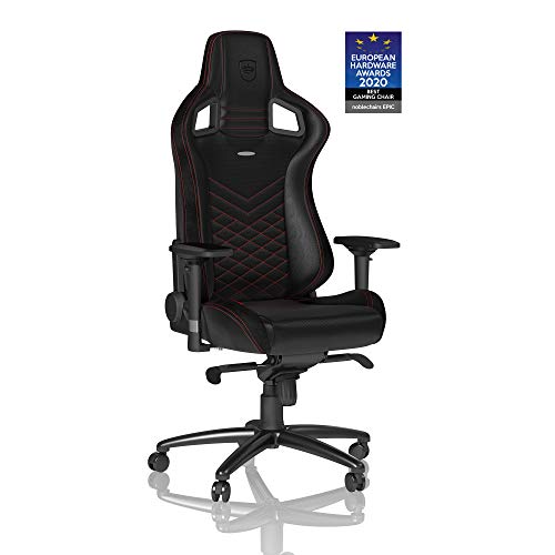 noblechairs Epic Gaming Chair – Office Chair – Desk Chair – PU Faux Leather – 265 lbs – 135° Reclinable –