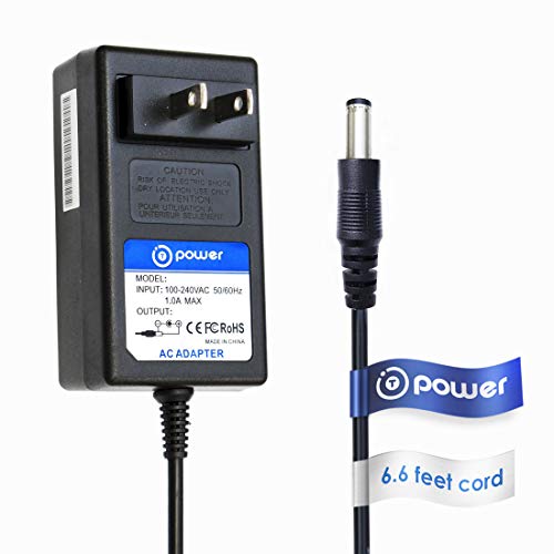 T POWER 9v~12v (6.6ft Long Cable) Ac Dc Adapter Compatible with X Rocker Pro Series H3 51259 Video Gaming Chair 51231,51396 &