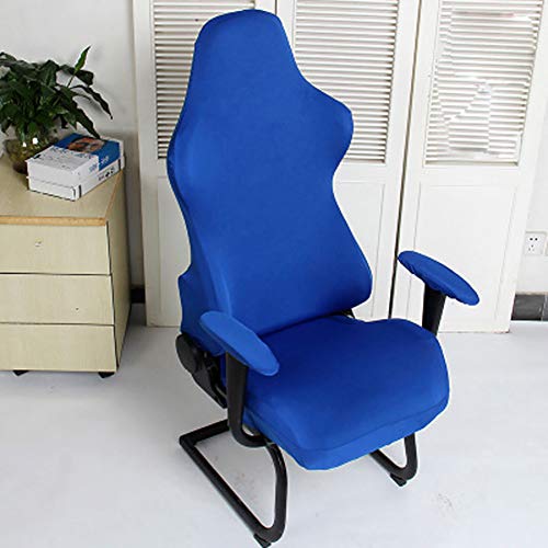 Mworld2 Stretch Anti Dirty Office Computer Game Chair Cover, Gaming Chair Stretch Protector Slipcover, Rotating Armchair Covers, Stretchable Gaming Chair Covers Slipcovers
