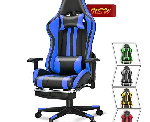 SOONTRANS Alpha Blue Computer Gaming Chair