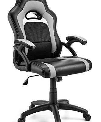 Office Chair. Ergonomic Computer Desk Chair for Racing and Gaming. Great Lumbar Support