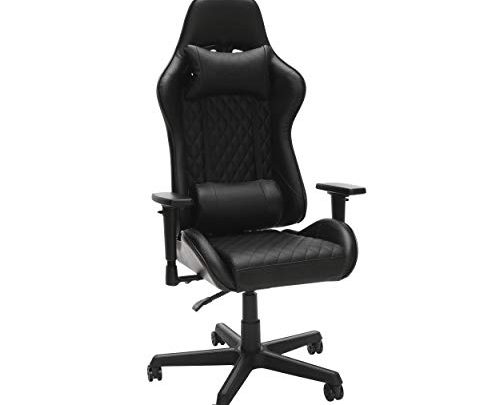 RESPAWN 100 Racing Style Gaming Chair, in Black (RSP-100-BLK)