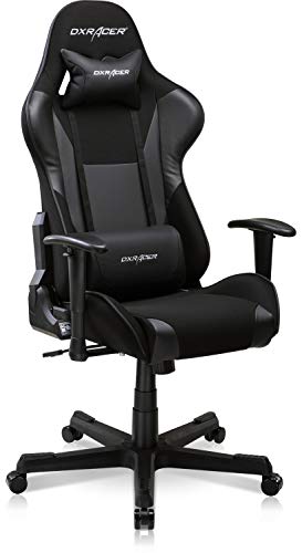DXRacer Formula Series Gaming Chair Ergonomic Premium Executive Computer Seat Affordable PC Desk Recliner for Home Office Studio | Directional Armrest,