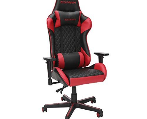 RESPAWN 100 Racing Style Gaming Chair, in Red (RSP-100-RED)