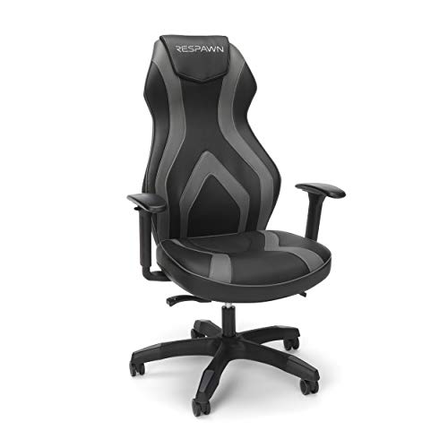 RESPAWN Sidewinder Gaming Chair, PU Leather, Graphite Gray