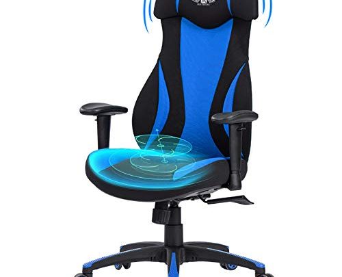 Acethrone Gaming Chair Racing Office Computer Ergonomic Video Game Chair Backrest with Lumbar Pillow and Headrest, Mobility Height and Reclining Device High Back Chair for Adults