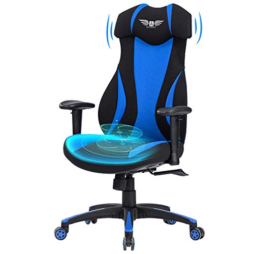 Acethrone Gaming Chair Racing Office Computer Ergonomic Video Game Chair Backrest with Lumbar Pillow and Headrest, Mobility Height and Reclining Device High Back Chair for Adults