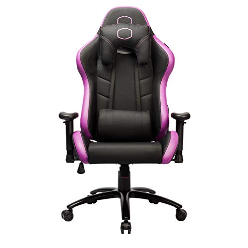 Cooler Master Caliber R2 Gaming Chair High Back Office Computer Game Chair, PU Leather Reclining Ergonomic Backrest, Headrest, Seat Height and Armrest Adjustment with Lumbar Support –