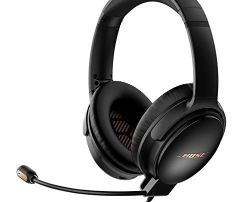 Bose QuietComfort 35 Series 2 Gaming Headset — Comfortable Noise Cancelling Headphones Black
