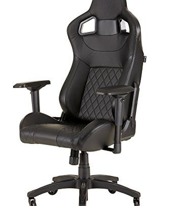 CORSAIR CF-9010011 WW T1 Gaming Chair Racing Design, Black