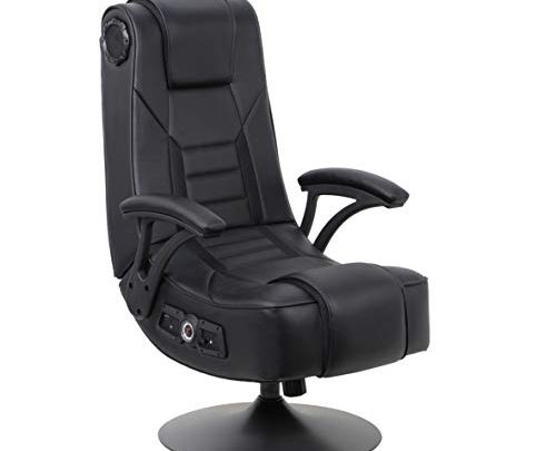 X Rocker, 5152201, Mammoth 2.1 BT Pedestal, 32.28″ x 25.98″ x 41.34″, Black