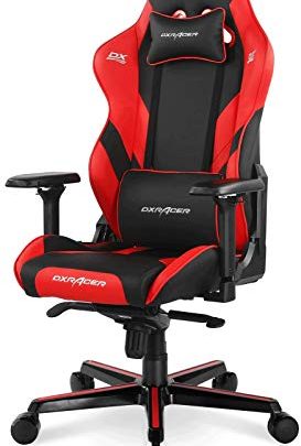 DXRacer G Series Module Ergonomic Office Executive, Video Game Chair | 4D Metal Armrest, Replaceable Seat Cushion, Standard, Black and Red