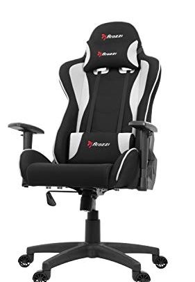 Arozzi Forte Racing Style Fabric Gaming Chair with High Backrest, Recliner, Swivel, Tilt, Rocker & Seat Height Adjustment, Lumbar &…