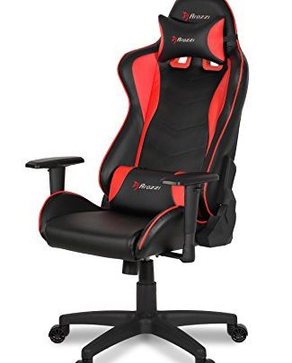 Arozzi Forte Racing Style Gaming Chair with High Backrest, Recliner, Swivel, Tilt, Rocker & Seat Height Adjustment, Lumbar & Headrest…