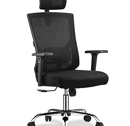VANSPACE High Back Mesh Chair Ergonomic Office Chair Executive Swivel Computer Chair Home Office Desk Chair with Lumbar Support, Adjustable…
