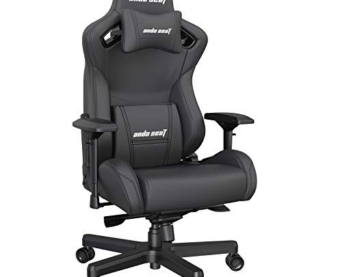 Anda Seat Kaiser 2 Gaming Chairs, Ergonomic XL Computer Office Chair with 4D Adjustable PU Armrest,160°PVC Leather Swivel Rocker Video…