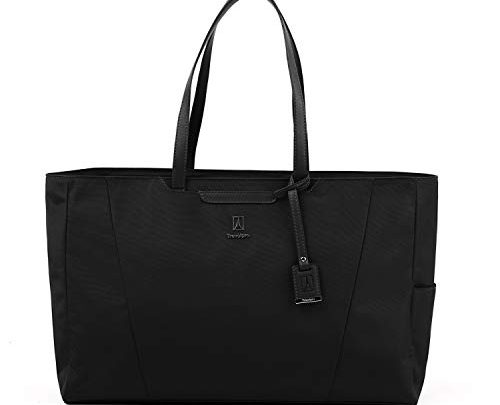 Travelpro Women’s Maxlite 5-Laptop Carry-On Travel Tote Bag, Black, One Size