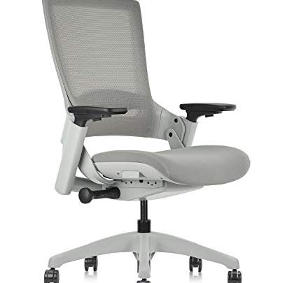 CLATINA Ergonomic High Swivel Executive Chair with Adjustable Height 3D Arm Rest Lumbar Support and Mesh Back for Home Office…