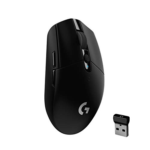 Logitech G305 LIGHSTPEED Wireless Gaming Mouse, Hero 12K Sensor, 12,000 DPI, Lightweight, 6 Programmable Buttons, 250h Battery Life, On-Board Memory,…