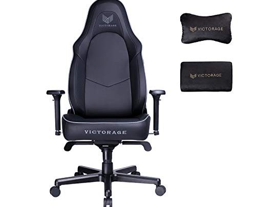 VICTORAGE Victor VG Series Premium PU Leather Computer Gaming Chair(Carbon)