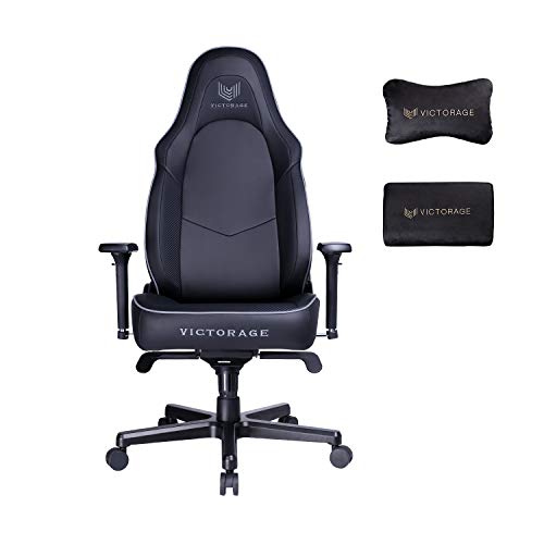 VICTORAGE Victor VG Series Premium PU Leather Computer Gaming Chair(Carbon)
