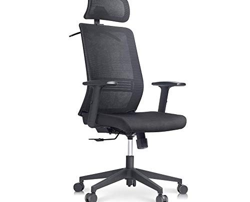 Rolling Gaming Chair Mesh Back Executive Office Chair Ergonomic Swivel High Back Computer Desk Task Chair Home Office Desk Chair…