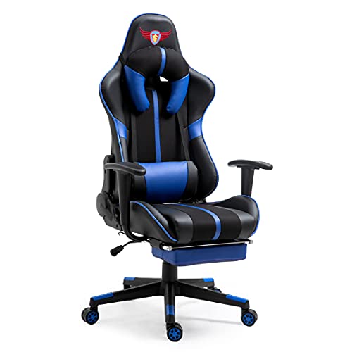 X-VOLSPORT Gaming Chair Video Game Chair Racing Style Computer Chair Ergonomic Office Chair High Back Adjustable Swivel Chair with U-Shaped…