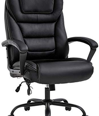 500lbs Big and Tall Office Chair Adjustable Ergonomic Desk Chair Wide Seat with Headrest & Arms & Lumbar Support high…