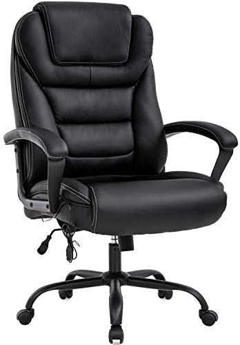 500lbs Big and Tall Office Chair Adjustable Ergonomic Desk Chair Wide Seat with Headrest & Arms & Lumbar Support high…