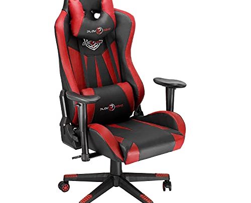 Ninecer Ergonomic Big and Tall Gaming Chair 400lbs, Office Chair Computer Chair with Headrest Lumbar Support, Reclining Racing Chair, Video…