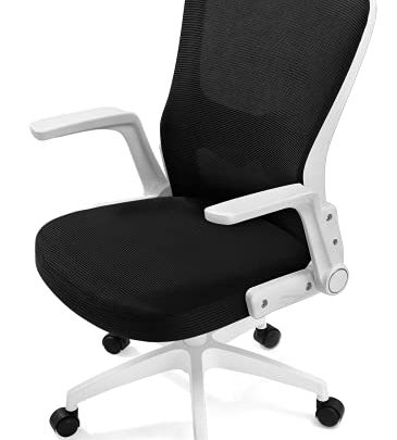 Varohome Ergonomic Office Chair- Height Adjustable Modern Executive Desk Chair Home Office Chair,Comfortable Computer Swivel Mesh Office Chair with Lumbar…