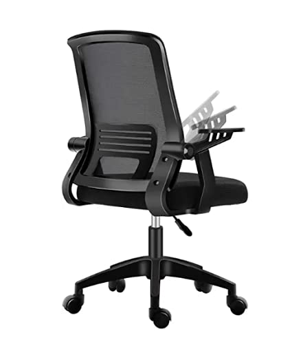 PatioMage Office Chair Ergonomic Mesh Computer Chair with Adjustable flip up arms Lumbar Support Comfortable Task Chair Desk Chair for…