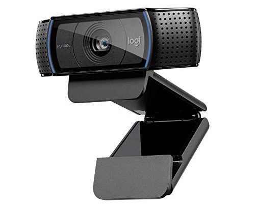 Logitech HD Pro Webcam C920, 1080p Widescreen Video Calling and Recording-(Renewed)