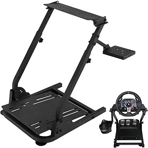 VEVOR G29 Racing Steering Wheel Stand G920 Racing Wheel Stand fit for Logitech G27/G25/G29 Gaming Wheel Stand, Wheel Pedals NOT…