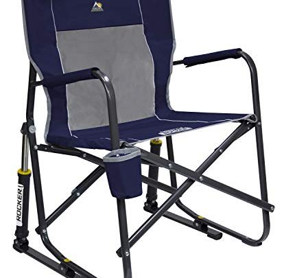 GCI Outdoor 37060 Freestyle Rocker Portable Folding Rocking Chair, Indigo