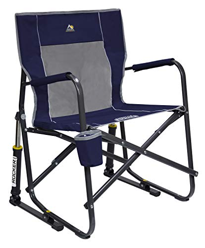 GCI Outdoor 37060 Freestyle Rocker Portable Folding Rocking Chair, Indigo