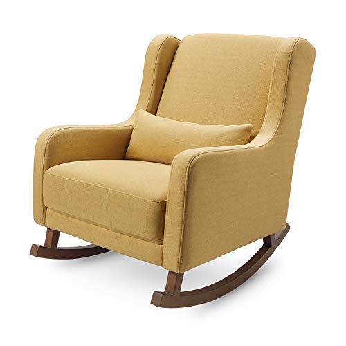 Babyletto Kai Rocker in Performance Dijon Eco-Twill, Water Repellent & Stain Resistant, Greenguard Gold Certified