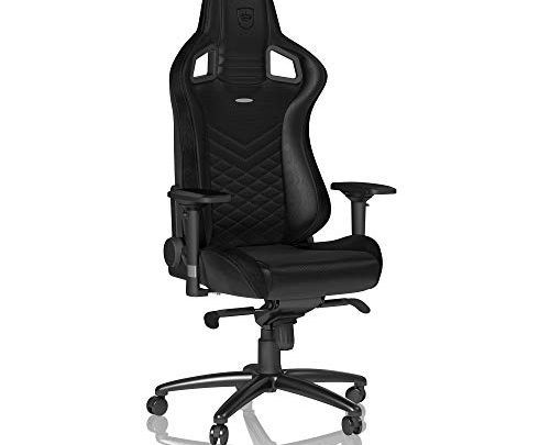 noblechairs Epic Gaming Chair – Office Chair – Desk Chair – PU Faux Leather – Black