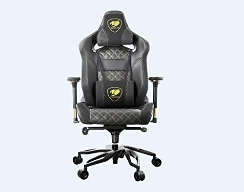 COUGAR Armor Titan Pro Royal The Flagship Gaming Chair Breathable PVC Leather, a Premium Suede-Like Texture, 160kg Support, 170 Degree…