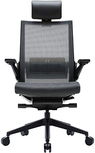 SIDIZ T80 Ergonomic Home Office Chair : German Mechanism for Extreme Comfort, Adjustable Headrest and Lumbar Support, 3-Way Armrests, Forward…