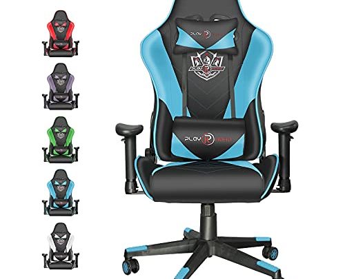 Dualthunder Gaming Chairs, Gaming Chairs for Adults Teens Gamer, Ergonomic Video Game Chairs High Back Computer Chairs, Racing Reclining Office…