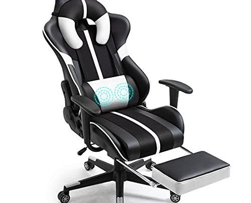 Gaming Chairs with Footest,Computer Chair for Adults DIFEISI Reclining Office Chairs,Resting Ergonomic Video Game Chair